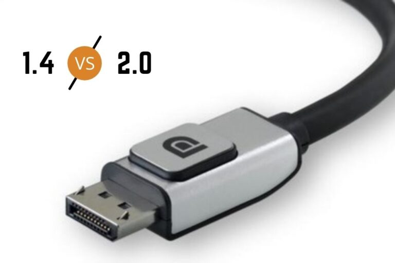 DisplayPort 1.4 vs DisplayPort 2.0 [Major Differences] | CablesRadar