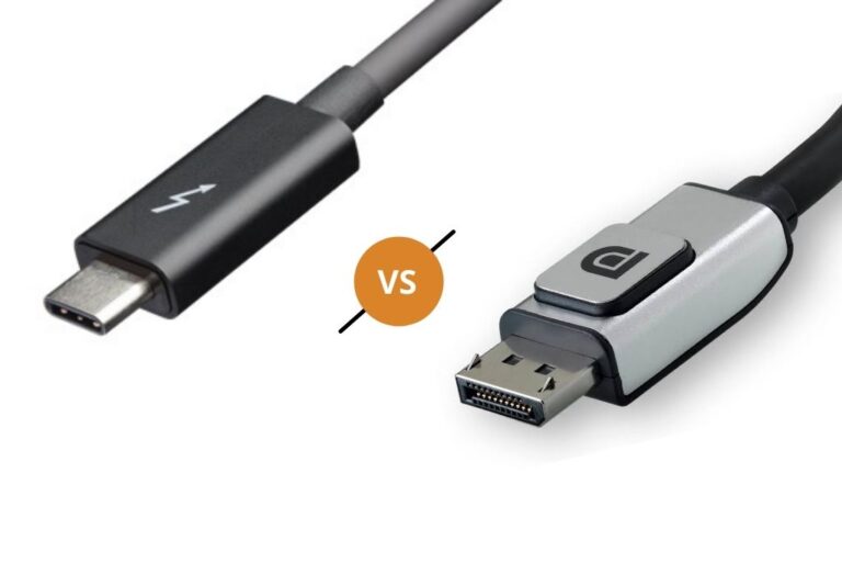 Thunderbolt 3 vs DisplayPort Major Differences CablesRadar