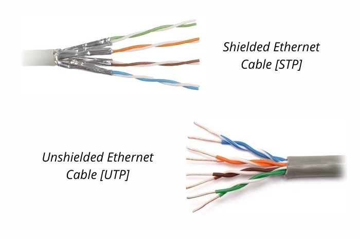 shielded vs unshielded twisted pairs